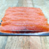 Saumon gravlax tranché