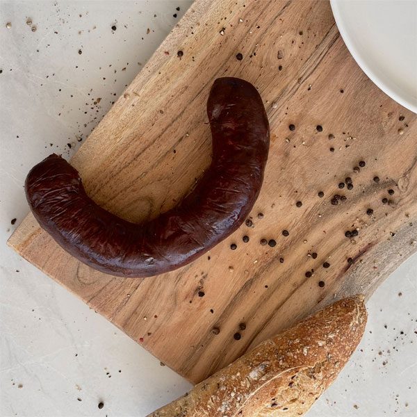 Boudin noir aux oignons