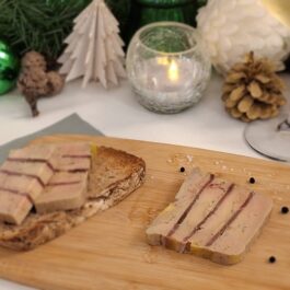 Marbré de Foie Gras et Magret Fumé Séché